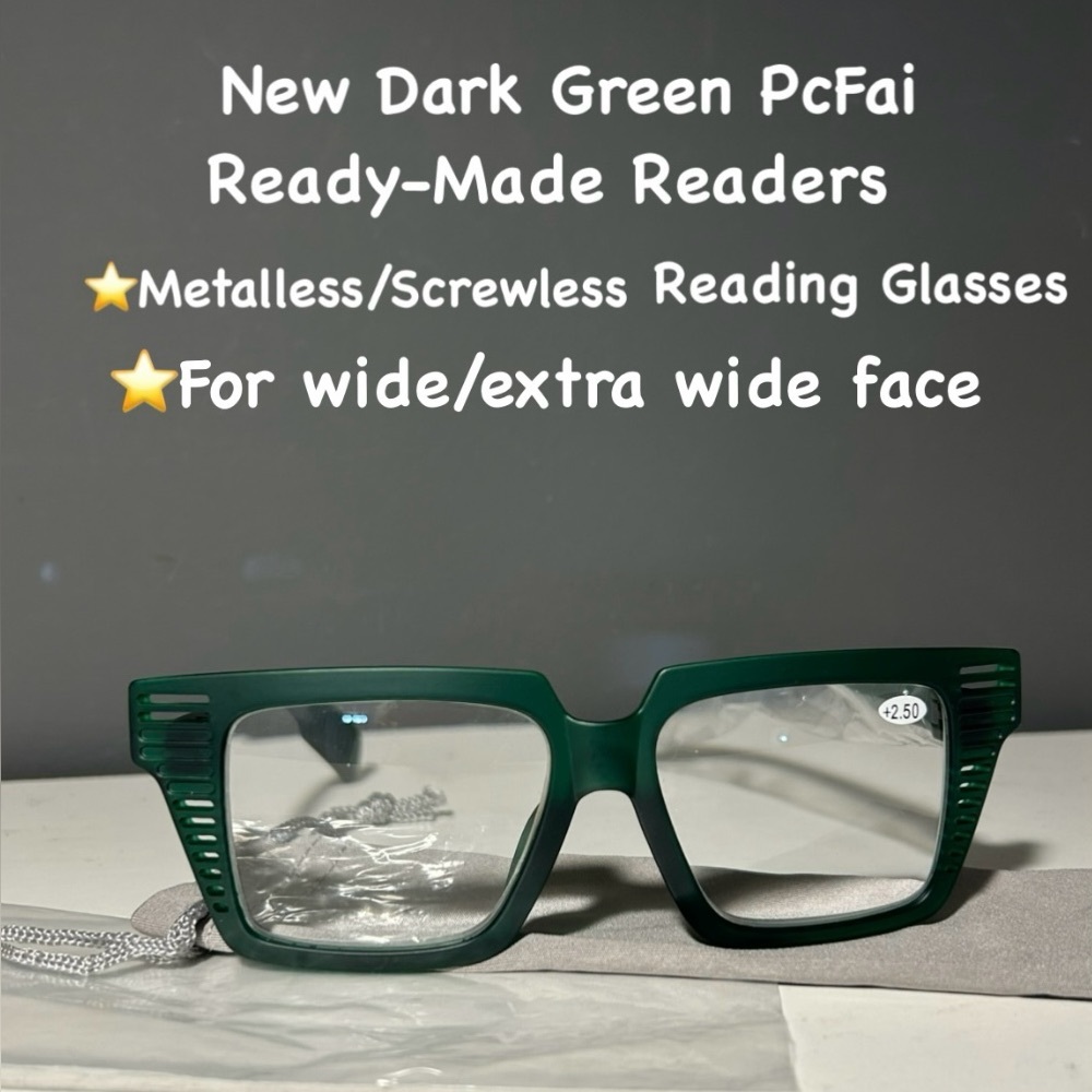 Dark Green Reading Glasses